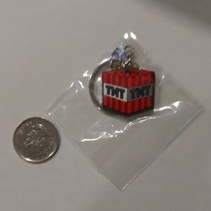 Red TNT Keychain